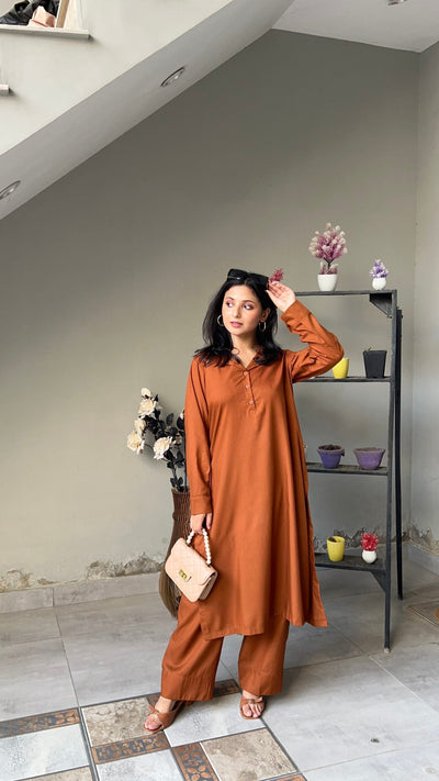 Rust Brown 2-Piece